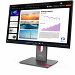Lenovo ThinkVision P24Q-40 24' Class WQHD LED Monitor - 16:9 - Raven Black