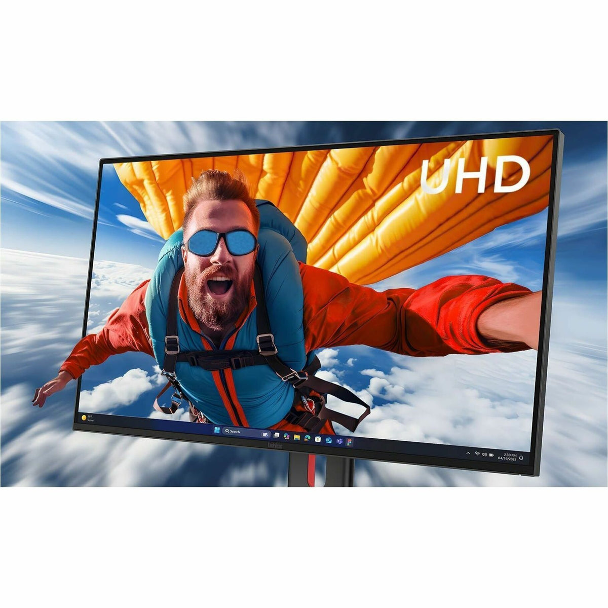 Lenovo ThinkVision T32UD-40 32' Class 4K UHD LED Monitor - 16:9 - Eclipse Black