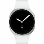 Samsung Galaxy Watch8 SM-L325F Smart Watch - 42.70 mm Case Height - 40.40 mm Case Width - Silver Case Color - Silver Band Color - Armor Aluminum Case Material - Wireless LAN - LTE
