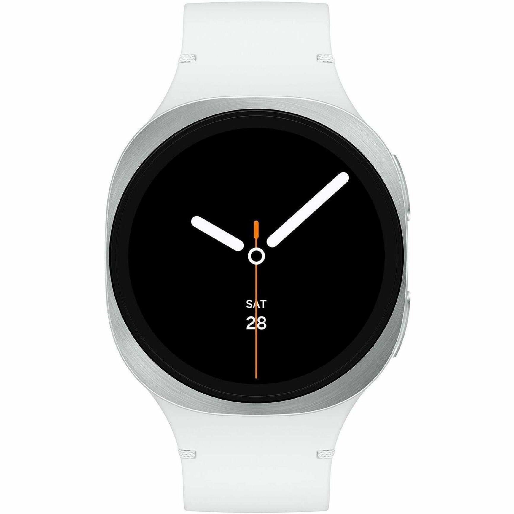 Samsung Galaxy Watch8 SM-L325F Smart Watch - 42.70 mm Case Height - 40.40 mm Case Width - Silver Case Color - Silver Band Color - Armor Aluminum Case Material - Wireless LAN - LTE