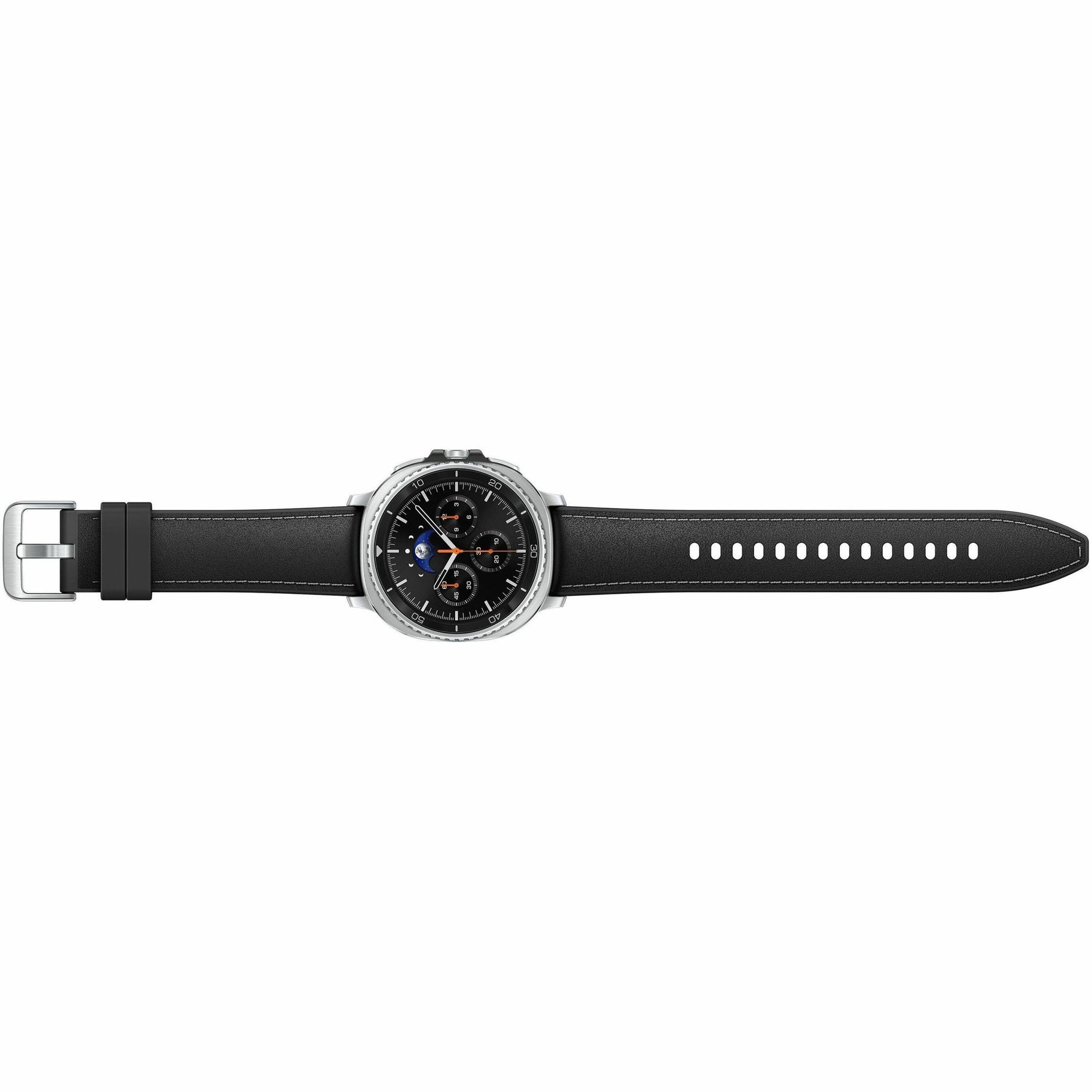 Samsung Galaxy Watch8 Classic SM-L505F Smart Watch - 46 mm Case Height - 46.40 mm Case Width - Black Case Color - Black Band Color - Stainless Steel Case Material - Wireless LAN - LTE