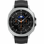 Samsung Galaxy Watch8 Classic SM-L505F Smart Watch - 46 mm Case Height - 46.40 mm Case Width - Black Case Color - Black Band Color - Stainless Steel Case Material - Wireless LAN - LTE