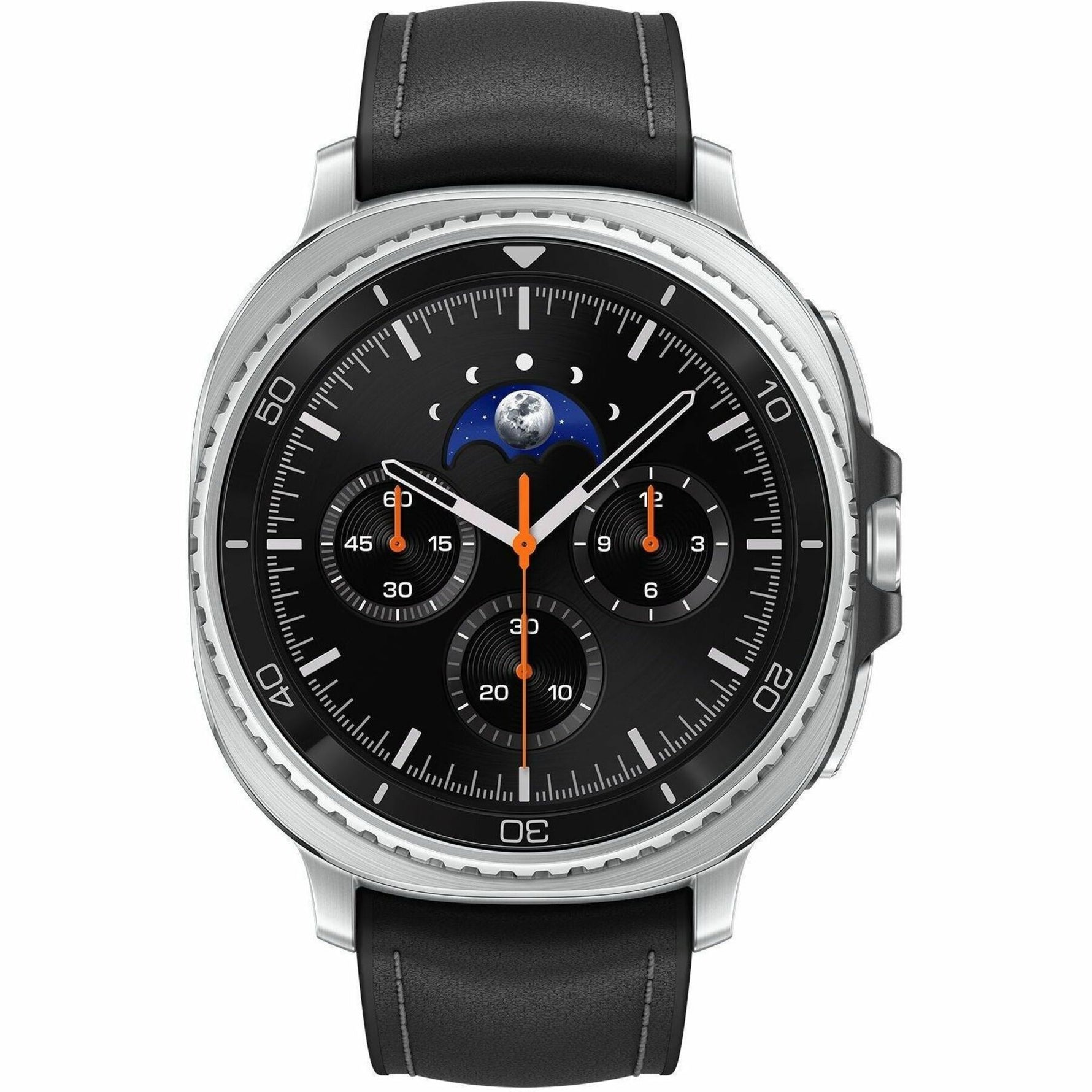 Samsung Galaxy Watch8 Classic SM-L505F Smart Watch - 46 mm Case Height - 46.40 mm Case Width - Black Case Color - Black Band Color - Stainless Steel Case Material - Wireless LAN - LTE