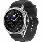 Samsung Galaxy Watch8 Classic SM-L505F Smart Watch - 46 mm Case Height - 46.40 mm Case Width - Black Case Color - Black Band Color - Stainless Steel Case Material - Wireless LAN - LTE