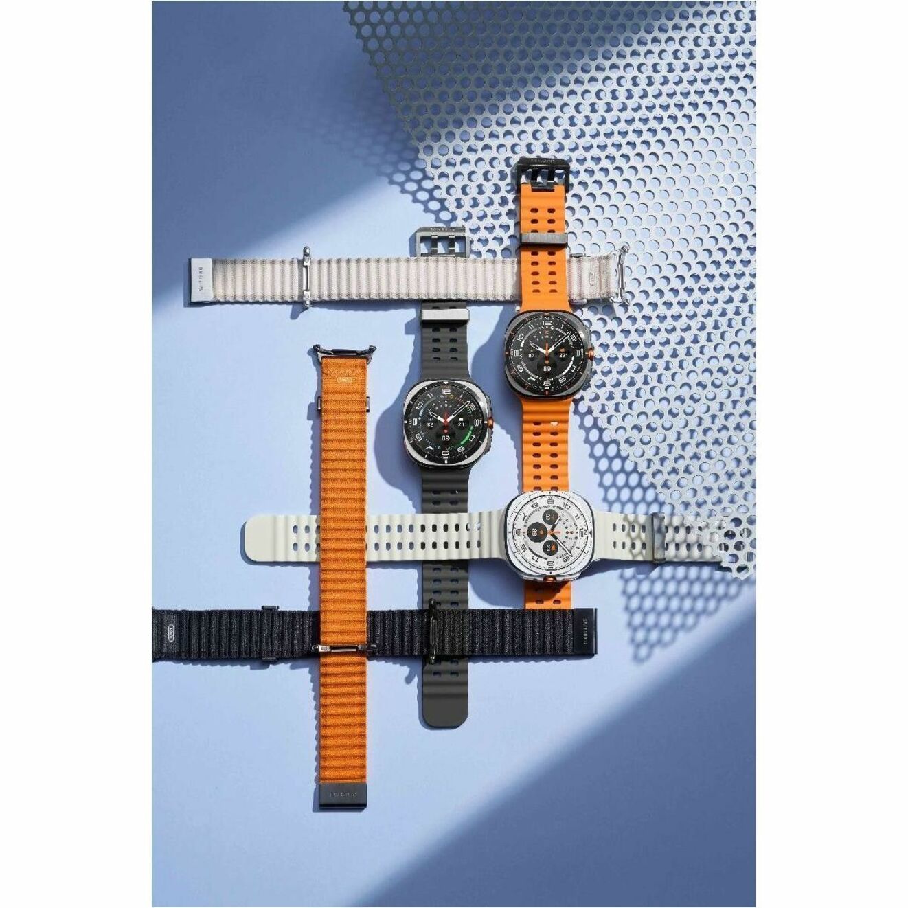 Samsung Galaxy Watch Ultra SM-L705F Smart Watch - 47.40 mm Case Height - 47.10 mm Case Width - Titanium Silver Body Color - Titanium, Silver Band Color - Wireless LAN - 4G - LTE - Alternate view 14