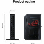 Asus ROG NUC 2025 RNUC15JNK9X489A4 Gaming Desktop Computer - Intel Core Ultra 9 275HX - 32 GB - 2 TB SSD - Alternate view 12