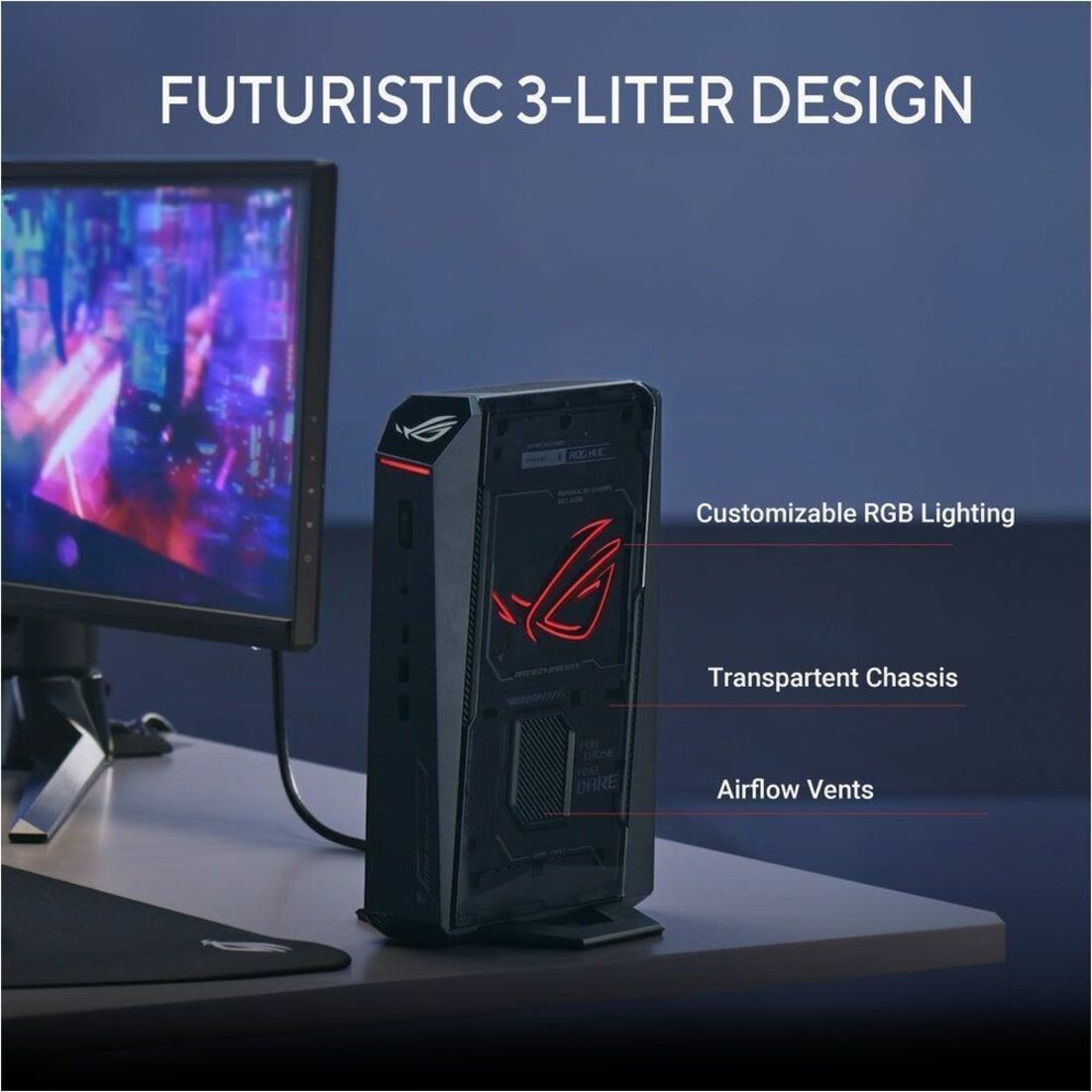 Asus ROG NUC 2025 RNUC15JNK9X489A4 Gaming Desktop Computer - Intel Core Ultra 9 275HX - 32 GB - 2 TB SSD - Alternate view 14