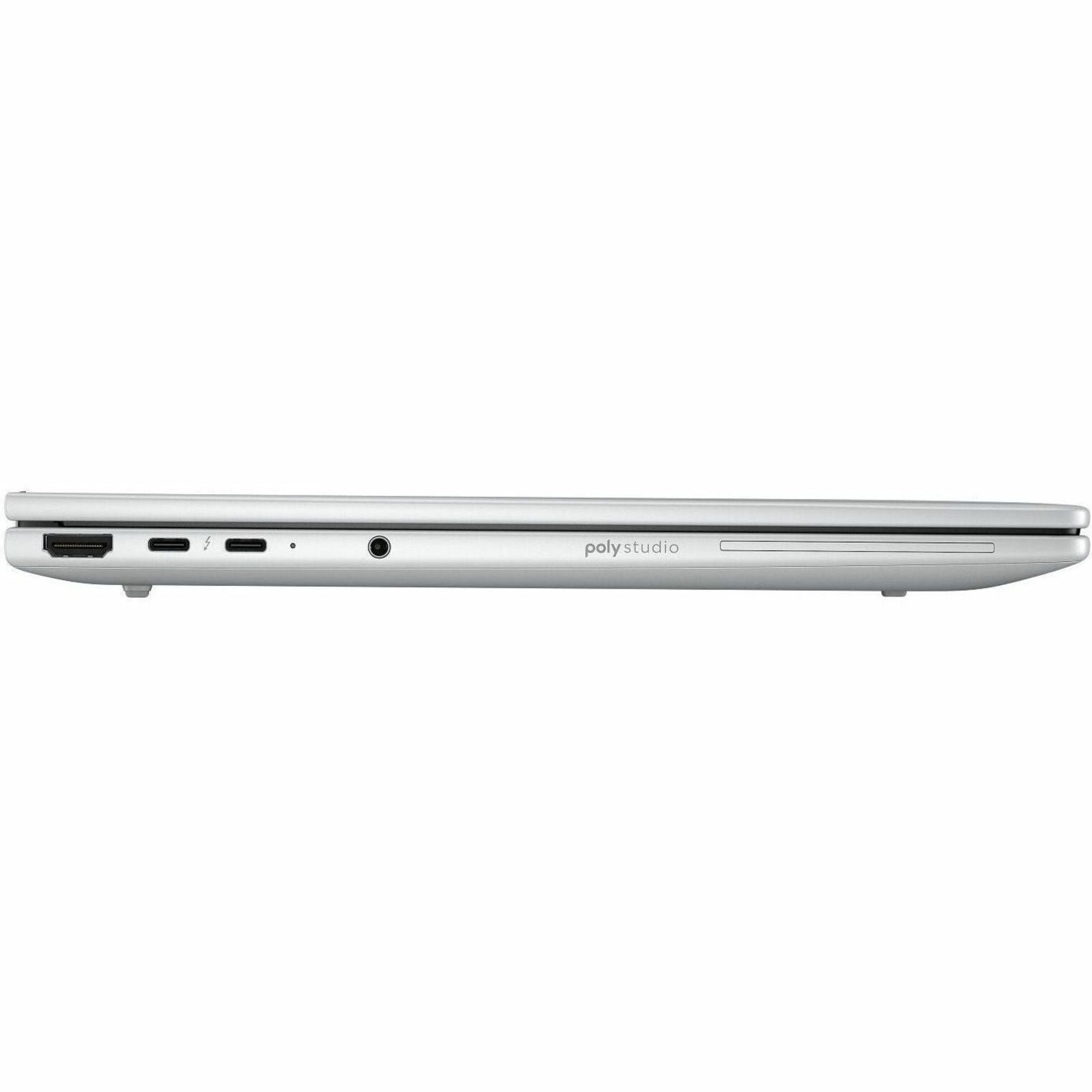 HP EliteBook 8 G1i 14' Copilot+ PC Notebook - WUXGA - Intel Core Ultra 5 228V - 32 GB - 512 GB SSD - Glacier Silver Aluminum - Right view
