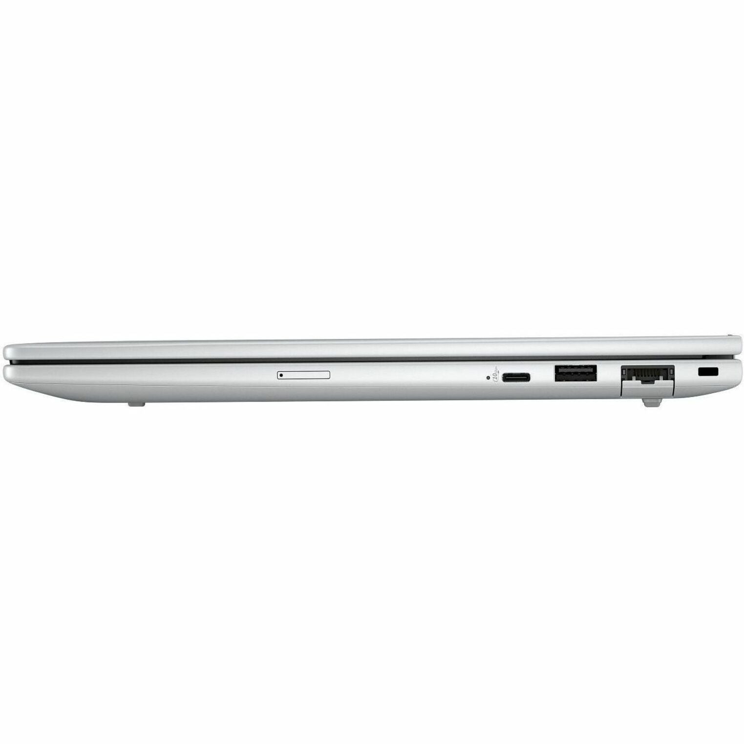 HP EliteBook 8 G1i 14' Copilot+ PC Notebook - WUXGA - Intel Core Ultra 5 228V - 32 GB - 512 GB SSD - Glacier Silver Aluminum - Left view