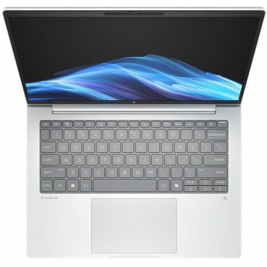 HP EliteBook 8 G1i 14' Copilot+ PC Notebook - WUXGA - Intel Core Ultra 5 228V - 32 GB - 512 GB SSD - Glacier Silver Aluminum - Alternate view 8