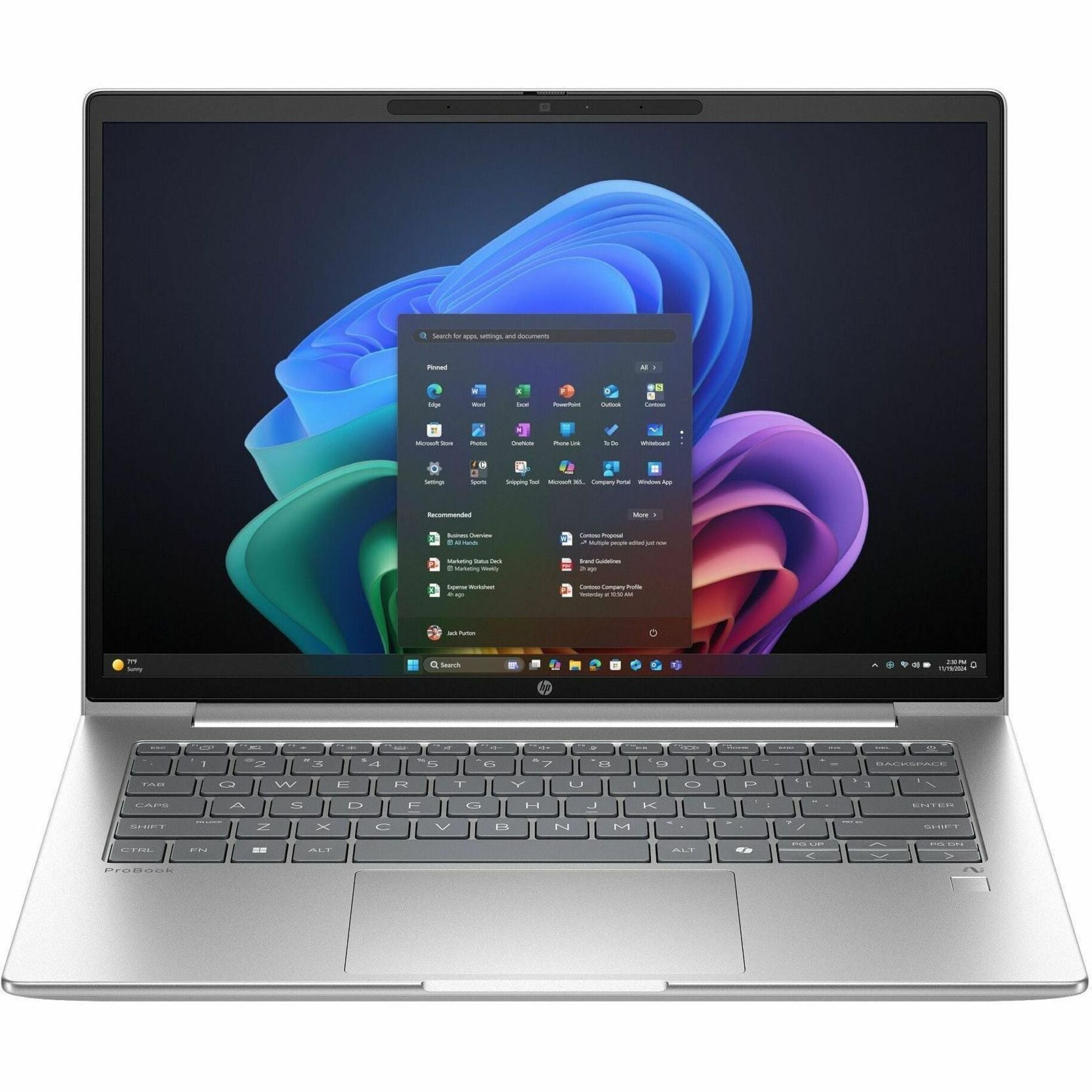 HP ProBook 4 G1q 14' Notebook - WUXGA - 60 Hz - Qualcomm Snapdragon X X1-26-100 - 32 GB - 512 GB SSD