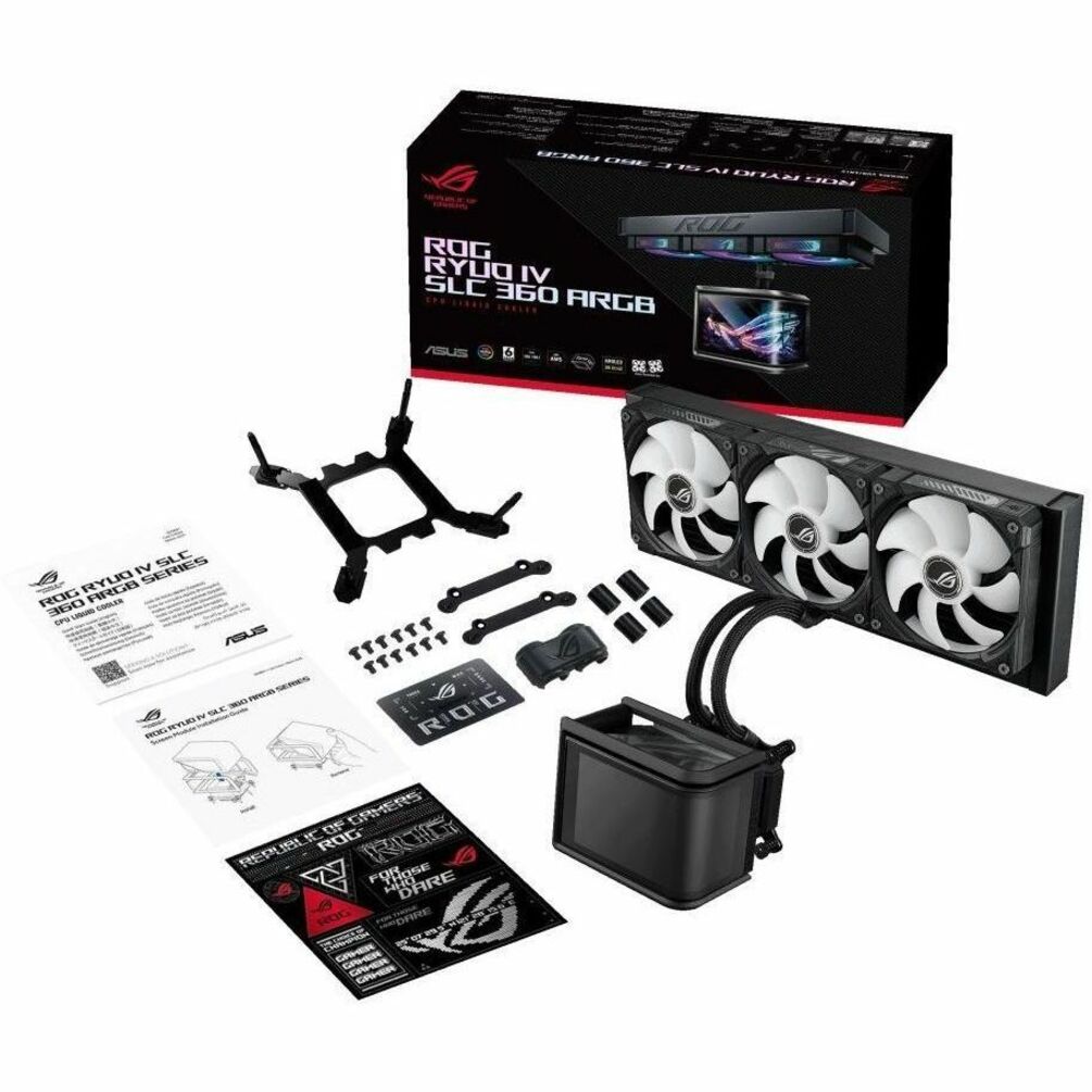 Asus ROG Ryuo IV SLC 360 ARGB ROG Ryuo IV SLC 360 ARGB Cooling Fan/Radiator/Water Block/Pump - CPU, Computer, Chassis - Alternate view 12