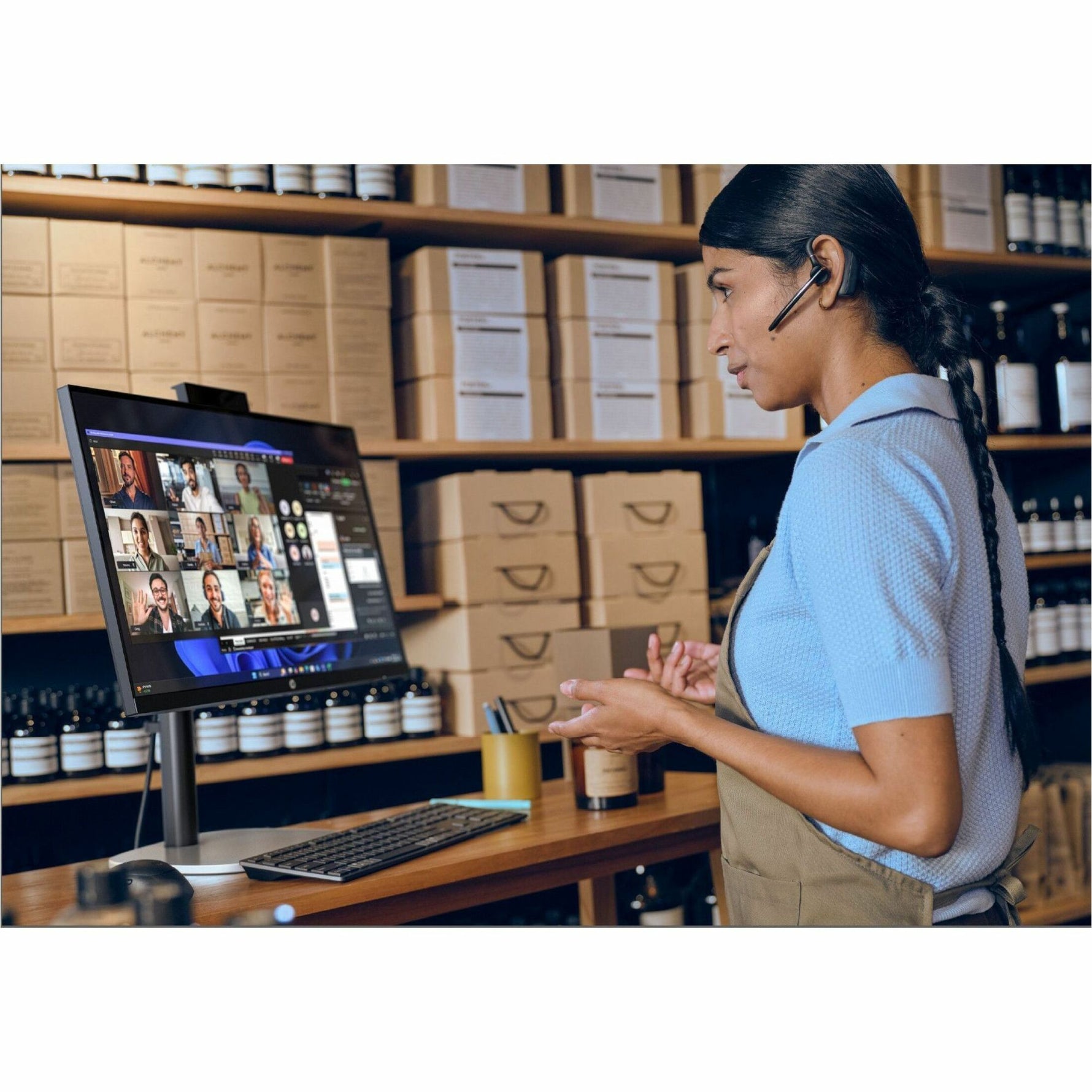 HP ProStudio 4 AiO G1i Desktop Computer - Intel Core Ultra 5 225 - 16 GB - 512 GB SSD - 23.8' Full HD - Desktop