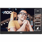 AOC 16T20 16' Class Full HD LCD Monitor - 16:9 - Black