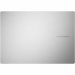 Asus Vivobook 16 M1607 M1607KA-MB150W 16' Copilot+ PC Notebook - WUXGA - 60 Hz - AMD Ryzen AI 5 330 - 16 GB - 512 GB SSD - Cool Silver - Top view