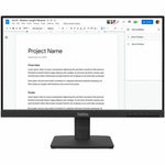 Lenovo ThinkVision S22-4e 22' Class Full HD LED Monitor - 16:9 - Raven Black