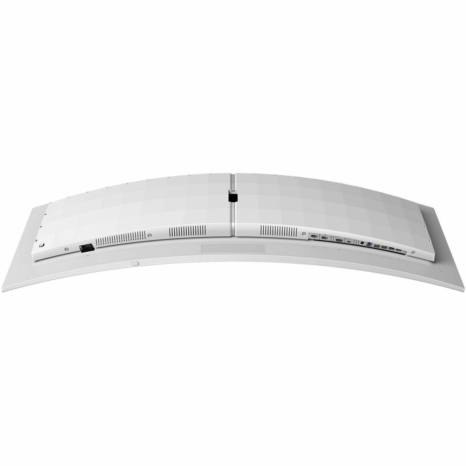 Philips Evnia 49M2C8900L 49' Class Dual Quad HD (DQHD) Curved Screen Gaming OLED Monitor - 32:9 - Textured White - Bottom view