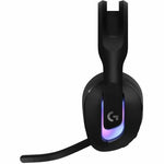 Logitech G LIGHTSPEED G522 Wired/Wireless Over-the-head Stereo Gaming Headset - Black - Left view