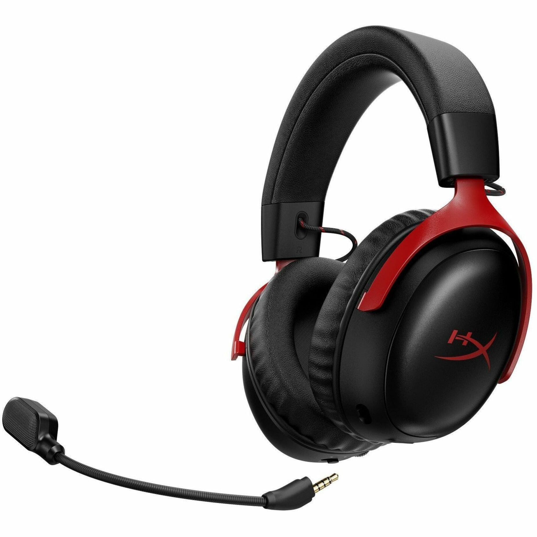HP HyperX Cloud III S Wireless Over-the-head, Over-the-ear Stereo Gaming Headset - Black, Red