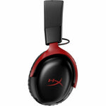 HP HyperX Cloud III S Wireless Over-the-head, Over-the-ear Stereo Gaming Headset - Black, Red - Left view