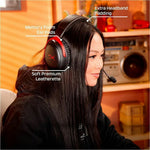 HP HyperX Cloud III S Wireless Over-the-head, Over-the-ear Stereo Gaming Headset - Black, Red - Alternate view 13