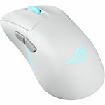 Asus ROG Keris II Origin Gaming Mouse - Bluetooth/Radio Frequency - USB 2.0 Type A - Optical - Moonlight White - 1 - Alternate view 7