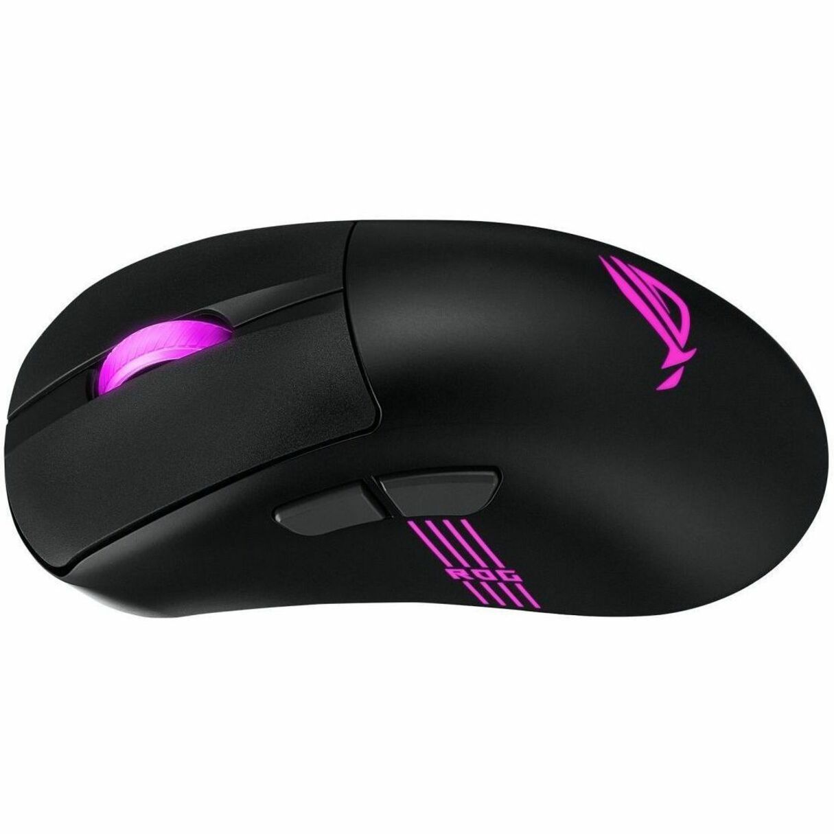 Asus ROG Keris II Origin P722 Gaming Mouse - Bluetooth/Radio Frequency - USB 2.0 Type A - Optical - Black - 1 - Alternate view 7