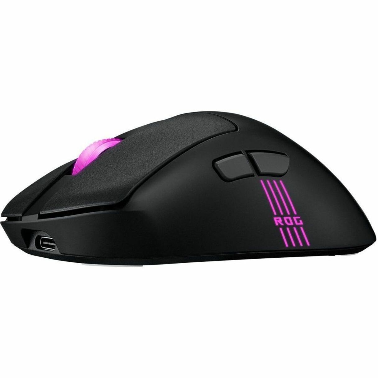 Asus ROG Keris II Origin P722 Gaming Mouse - Bluetooth/Radio Frequency - USB 2.0 Type A - Optical - Black - 1 - Alternate view 12
