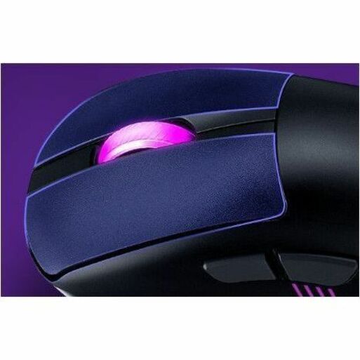Asus ROG Keris II Origin P722 Gaming Mouse - Bluetooth/Radio Frequency - USB 2.0 Type A - Optical - Black - 1 - Alternate view 18