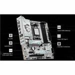 MSI B850M GAMING PLUS WIFI Gaming Desktop Motherboard - AMD B850 Chipset - Socket AM5 - Micro ATX - Alternate view 6