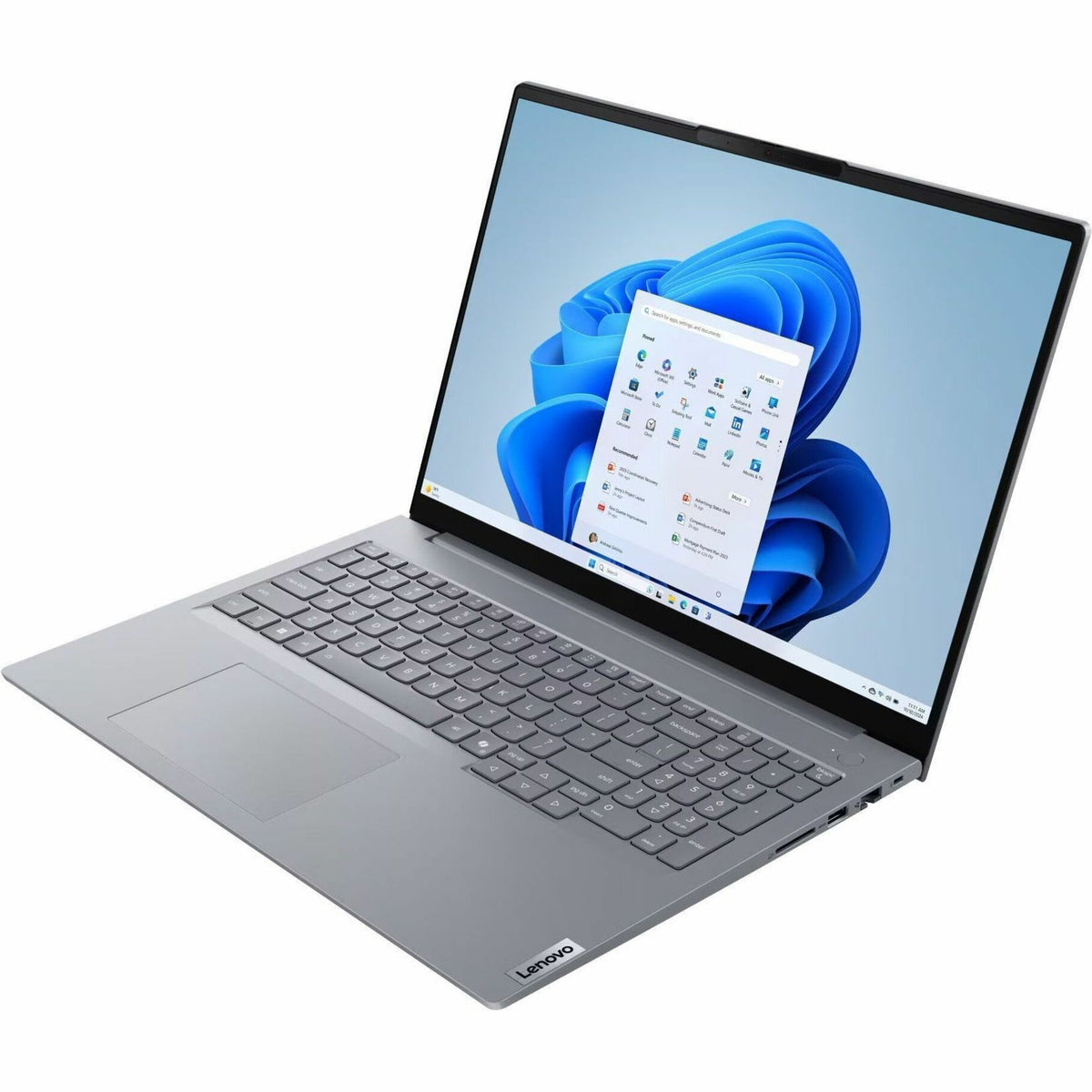 Lenovo ThinkBook 16 G8 IAL 21SK006RAU 16' Notebook - WUXGA - 60 Hz - Intel Core Ultra 5 225U - 16 GB - 512 GB SSD - Arctic Gray