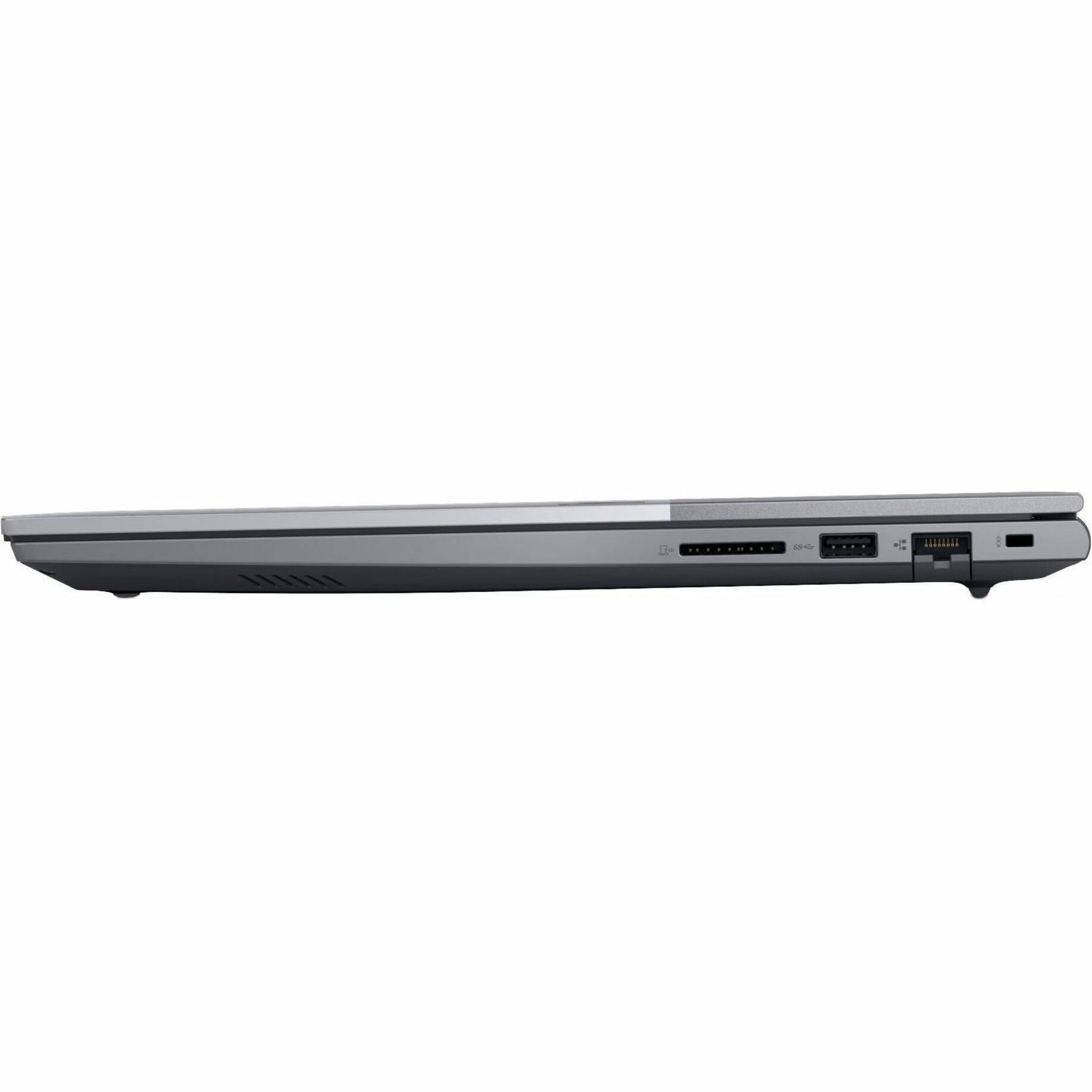 Lenovo ThinkBook 16 G8 IAL 21SK006RAU 16' Notebook - WUXGA - 60 Hz - Intel Core Ultra 5 225U - 16 GB - 512 GB SSD - Arctic Gray - Left view