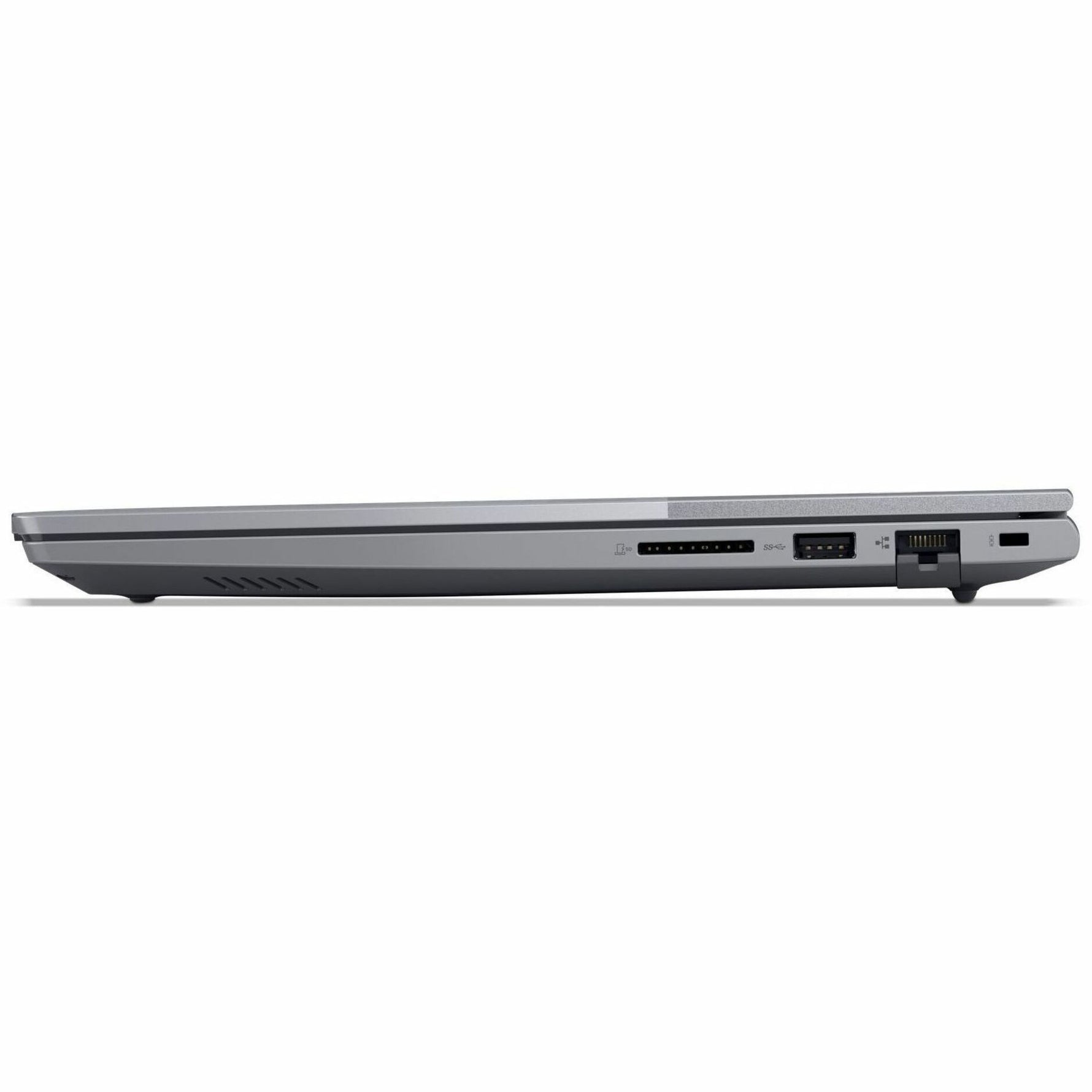 Lenovo ThinkBook 14 G8 IAL 21SJ006RAU 14' Notebook - WUXGA - 60 Hz - Intel Core Ultra 5 225U - 16 GB - 512 GB SSD - Arctic Gray - Left view