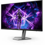 AOC AGON AG276QSD 27' Class WQHD Gaming OLED Monitor - Black, Grey - Left view
