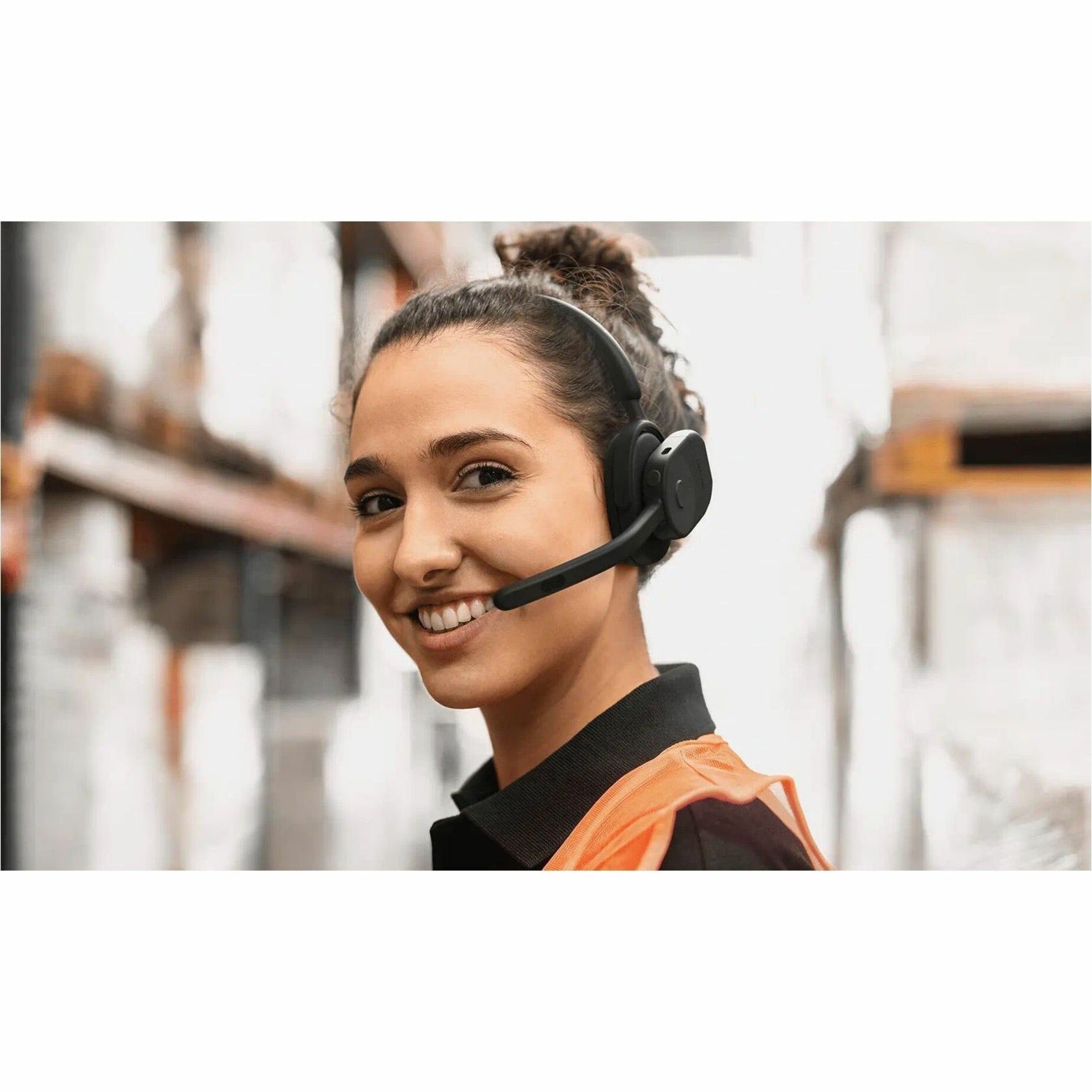 Jabra Perform 75 Wireless Over-the-head, On-ear Mono Headset - Black