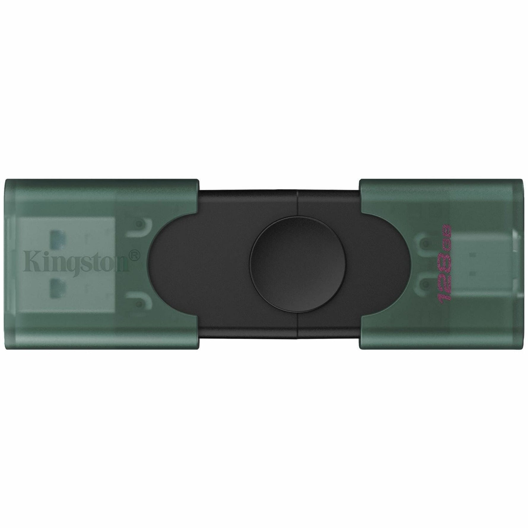 Kingston DataTraveler Duo 128 GB USB 3.2 (Gen 1) Type A, USB 3.2 (Gen 1) Type C Flash Drive - Top view