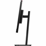 Lenovo ThinkVision T24-4v 24' Class Webcam Full HD LED Monitor - 16:9 - Eclipse Black - Left view