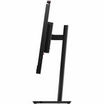 Lenovo ThinkVision T24D-4v 24' Class Webcam Full HD LED Monitor - 16:9 - Eclipse Black - Left view