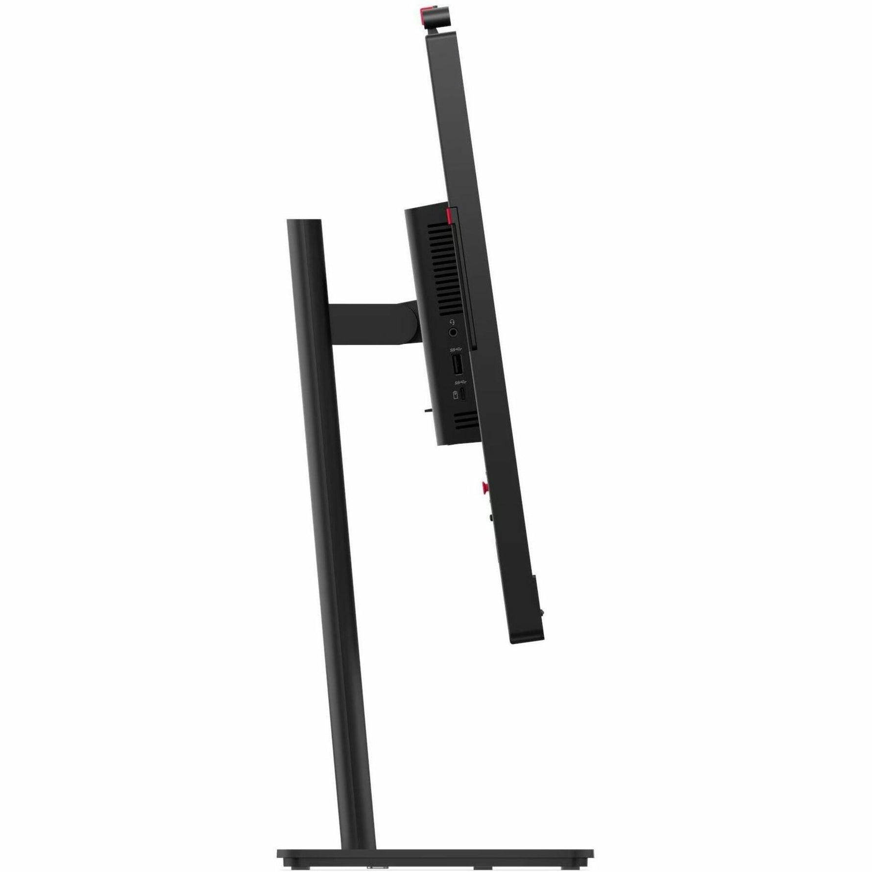 Lenovo ThinkVision T27QD-4v 27' Class Webcam WQHD LED Monitor - 16:9 - Eclipse Black - Right view