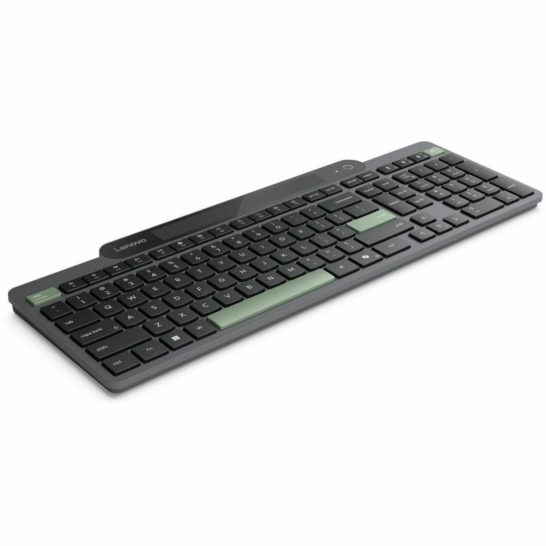 Lenovo Keyboard - Wireless Connectivity - English (US) - Black - Right view