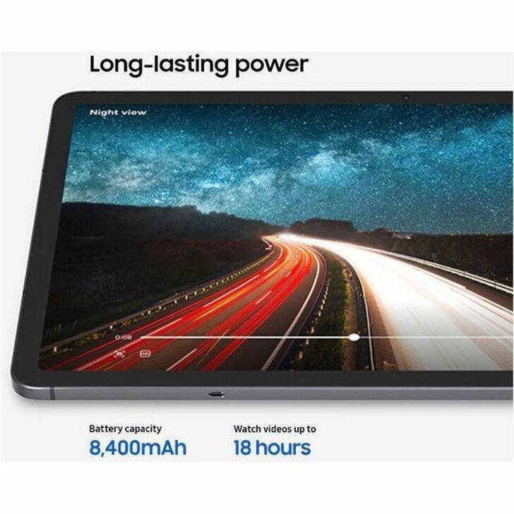 Samsung Galaxy Tab S11 SM-X730 Tablet - 11' WQXGA - MediaTek Dimensity 9400+ (3 nm) Octa-core - 12 GB - 256 GB Storage - Grey - Alternate view 10