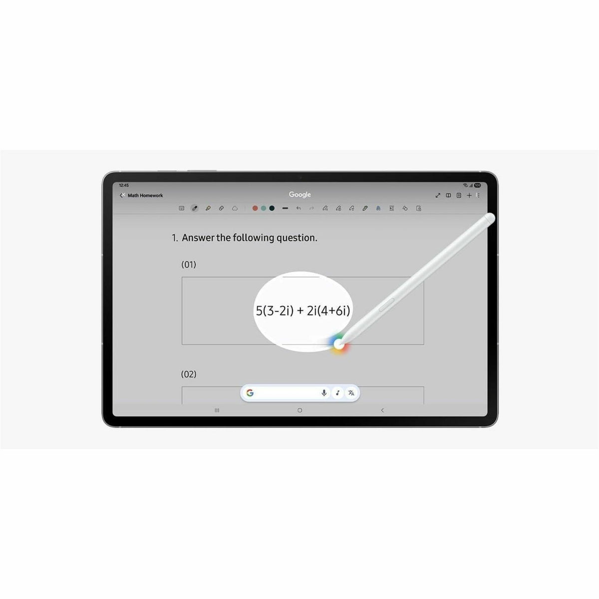Samsung Galaxy Tab S10 FE 5G SM-X526B Tablet - 10.9' WUXGA+ - Samsung Exynos 1580 (4 nm) Octa-core - 8 GB - 128 GB Storage - 5G - Grey