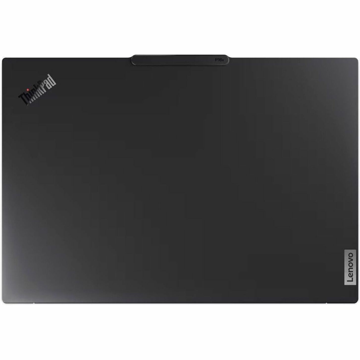 Lenovo ThinkPad P16v Gen 3 21RS003DAU 16' Mobile Workstation - WUXGA - 60 Hz - Intel Core Ultra 7 255H - 32 GB - 1 TB SSD - English Keyboard - Black - Top view