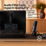HyperX SoloCast 2 Wired Condenser Microphone for Gaming, Voice, Recording - Black - Alternate view 13