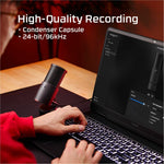 HyperX SoloCast 2 Wired Condenser Microphone for Gaming, Voice, Recording - Black - Alternate view 15