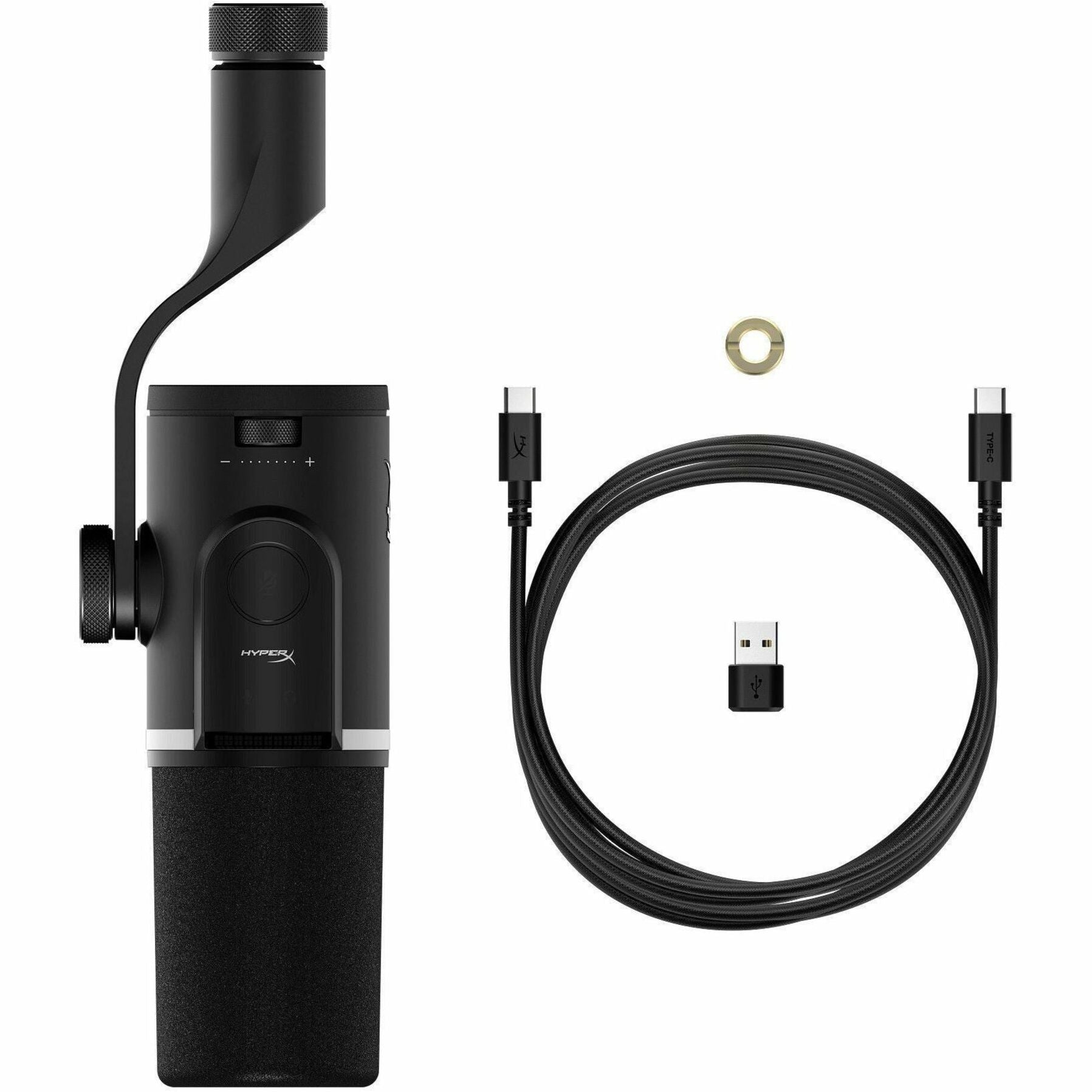 HyperX FlipCast Wired Dynamic Microphone for Computer, Recording, Vocals, Home, Studio, Notebook - Black - Product tour