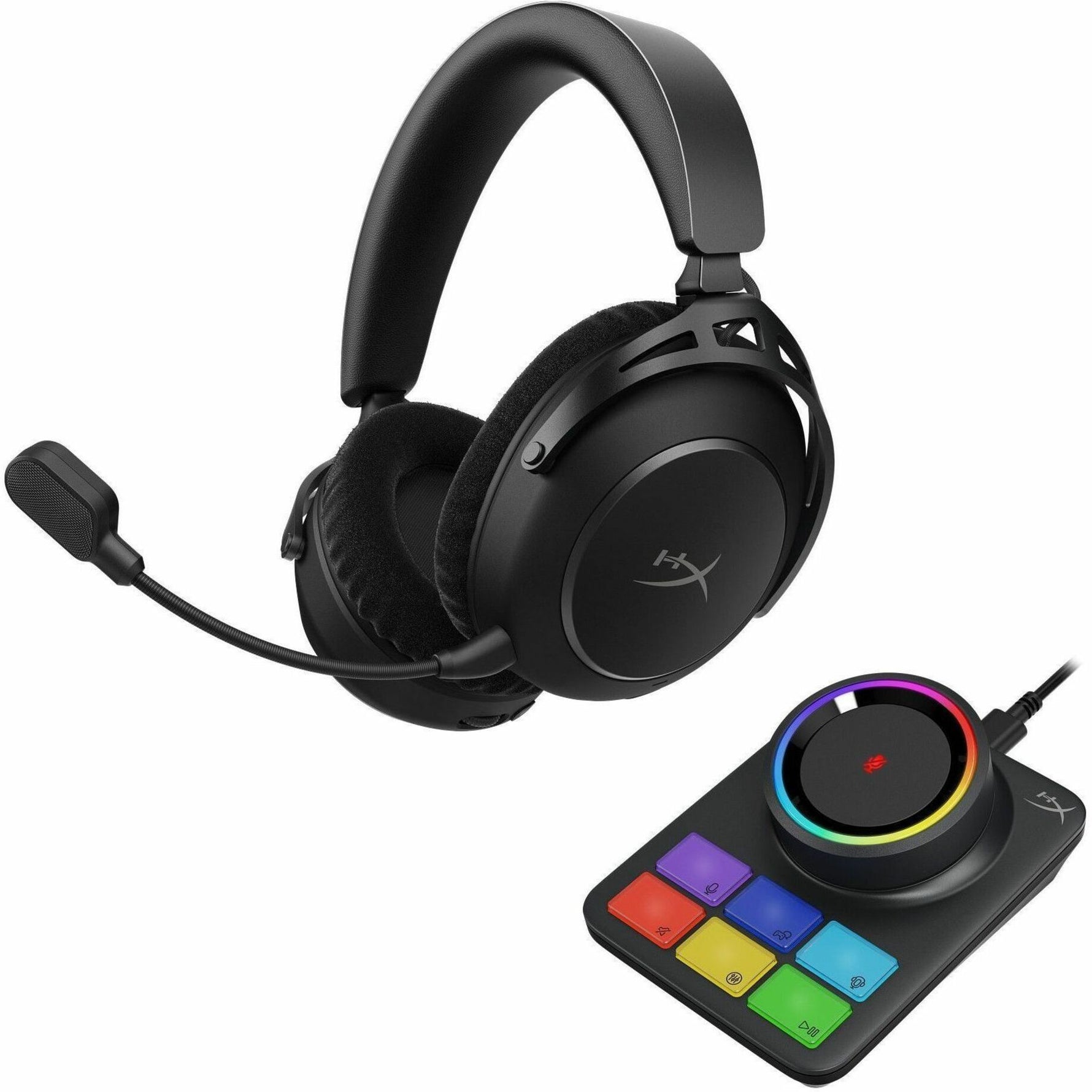 HyperX Cloud Alpha 2 Wired/Wireless Over-the-head, Over-the-ear, On-ear Stereo Gaming Headset - Black - Alternate view 21