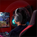 HyperX Cloud Alpha 2 Wired/Wireless Over-the-head, Over-the-ear, On-ear Stereo Gaming Headset - Black - Alternate view 10