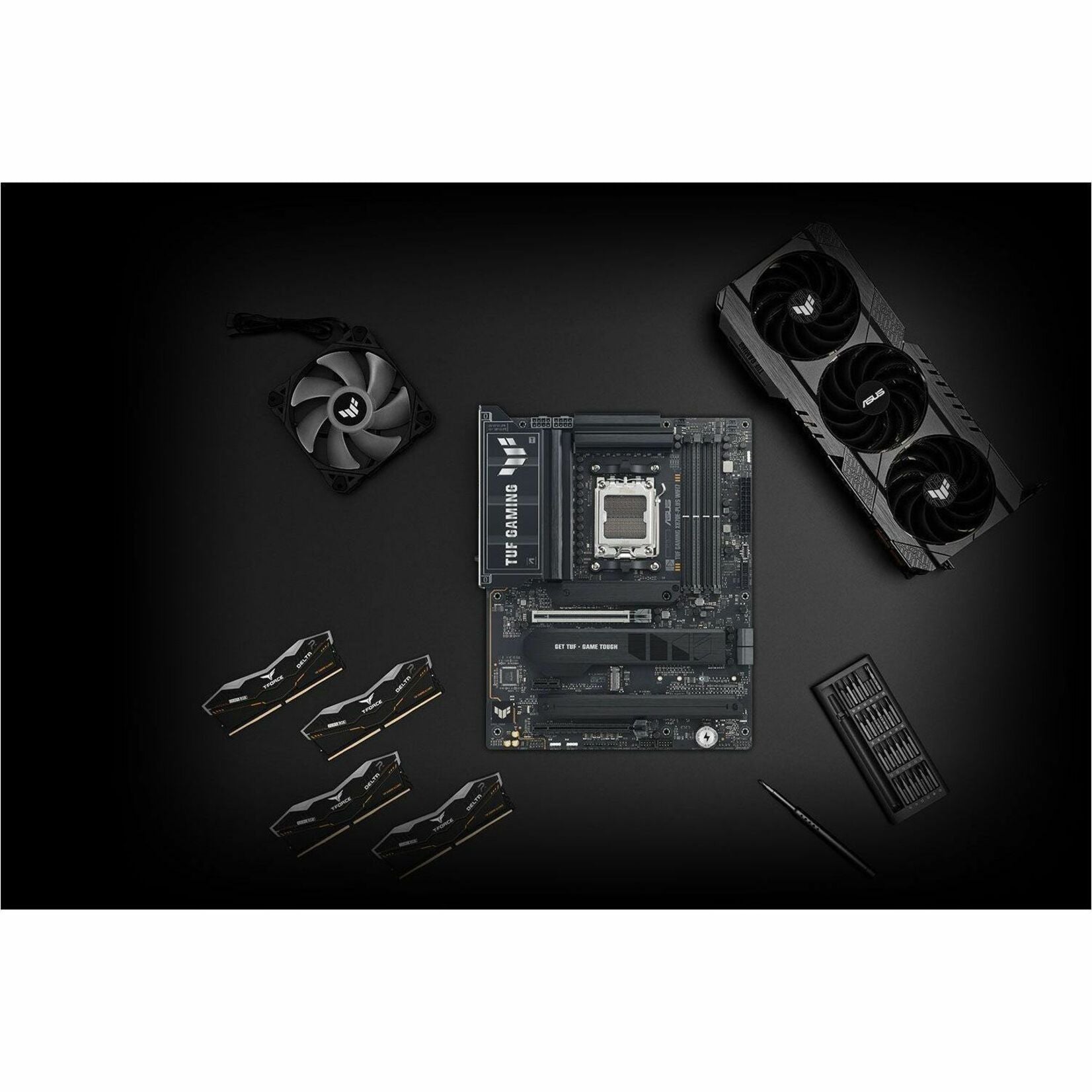 TUF X870E-PLUS WIFI7 Gaming Desktop Motherboard - AMD X870E Chipset - Socket AM5 - ATX - Alternate view 14