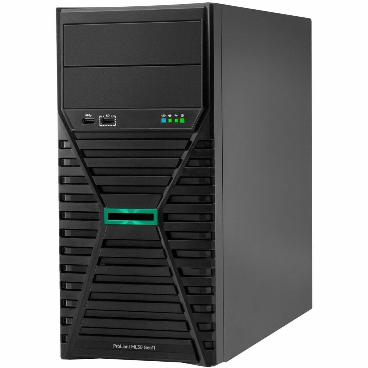 HPE ProLiant ML30 G11 4U Tower Server - 1 x Intel Xeon 6325P 3.50 GHz - 32 GB RAM - 2 TB HDD - (2 x 1TB) HDD Configuration - Serial ATA/600 Controller